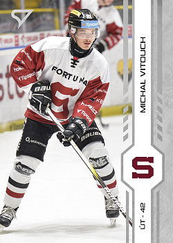 Michal Vitouch Sparta Tipsport ELH 2024/25 SportZoo 2. serie #278